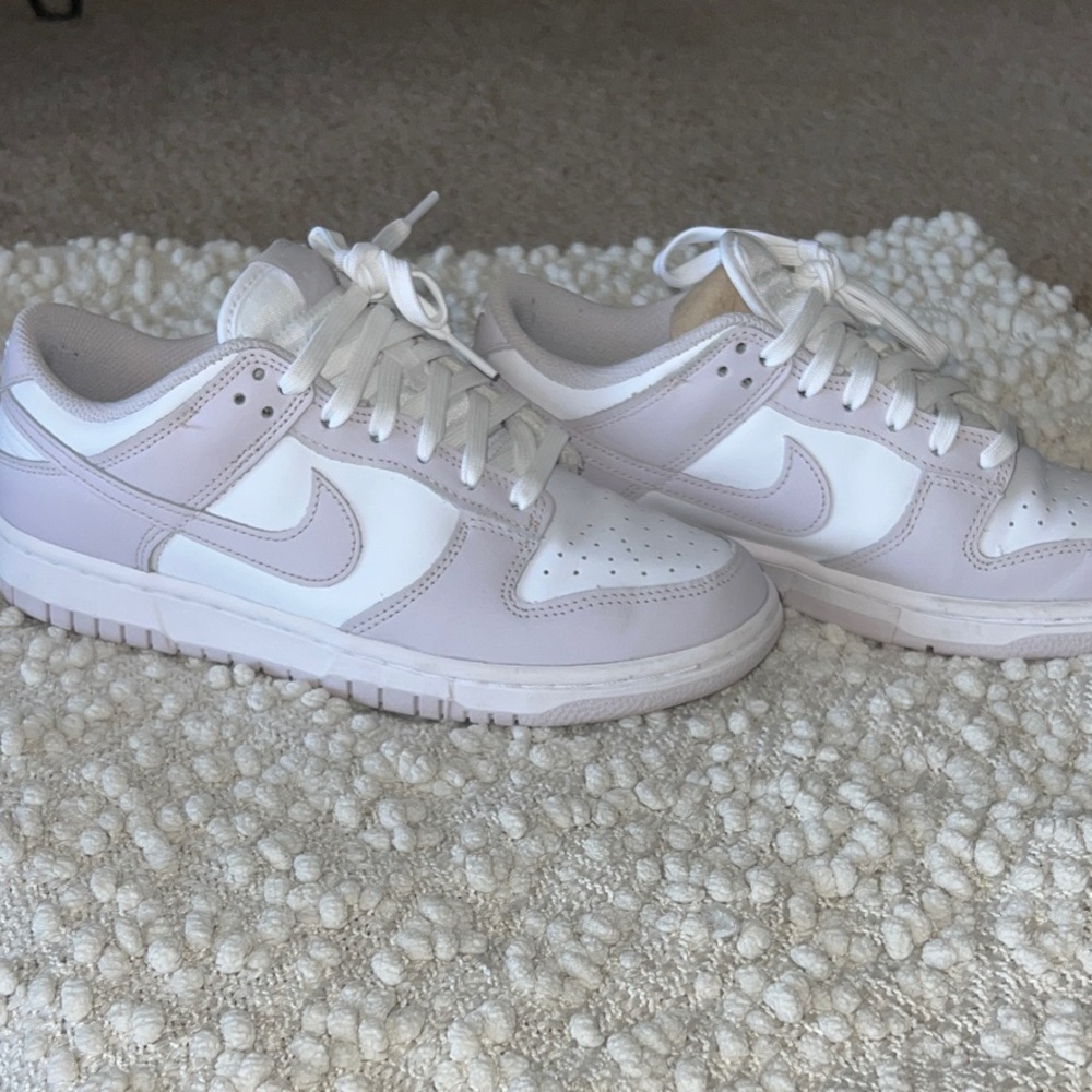 Nike Women’s Dunks in Light Lavender  and White